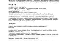 Sample Resume for Business Management Fresh Graduate Fresh Graduate Resume Pdf English as A Second or foreign …