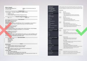 Sample Resume for Computer Science Fresh Graduate Pdf Computer Science (cs) Resume Example (template & Guide)