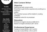 Sample Resume for Content Writer Fresher Content Writer Resume – How to Build the Perfect Resume – Leverage Edu