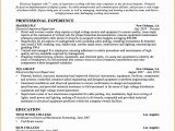 Sample Resume for Electrical Engineer Fresh Graduate 8 Electrical Engineering Resume Example