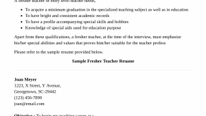 Sample Resume for English Teacher with No Experience Preschool Teacher Resume with No Experience