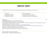 Sample Resume for Fast Food Crew without Experience Philippines Sample Resume for Fast Food Crew without Experience