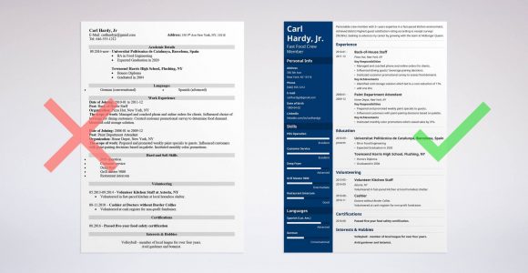 Sample Resume for Fast Food Crew without Experience Resume for Fast Food Crew without Experience