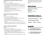 Sample Resume for Financial Analyst Position Download Financial Analyst Resume Example for 2020