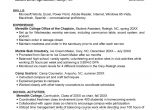 Sample Resume for First Year College Student Freshman Resume Sample by Meredith College Academic & Career …
