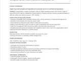 Sample Resume for Flight attendant with No Experience Pdf 6 Flight attendant Resume Templates Pdf Doc
