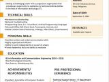 Sample Resume for Fresh Graduate Engineering Graduate Engineering Cv No Experience October 2021