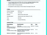 Sample Resume for Freshers Engineers Computer Science Resume Samples for Computer Science Graduates – Good Resume Examples