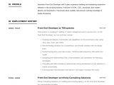 Sample Resume for Front End Developer 17 Front-end Developer Resume Examples & Guide Pdf 2020