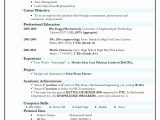 Sample Resume for Government Job In India Resume format Used In India – Resume Templates Resume format …