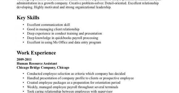 Sample Resume for Hr Internship with No Experience Hr One Page Resume Examples – Yahoo Image Search Results Job …
