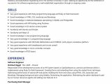 Sample Resume for Lead software Engineer 7 Awesome software Engineering Resumes [lancarrezekiq Tips & Templates]