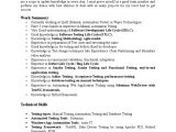 Sample Resume for Manual Testing Fresher Manual Testing Automation Testing 3 Years Experience Resume Pdf …