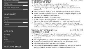 Sample Resume for Mechanical Engineer Professional Mechanical Engineer Resume Sample & Writing Tips 2020