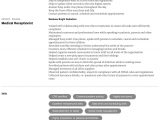 Sample Resume for Medical Receptionist with No Experience Medical Receptionist Resume Samples All Experience Levels …