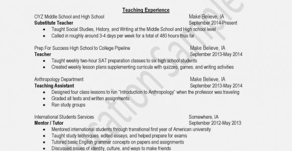 Sample Resume for National Honor society Application National Honor society Resume