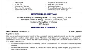 Sample Resume for Nurses with Experience Pdf Free 9 Sample Nurse Resume Templates In Ms Word