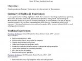 Sample Resume for Pharmacy assistant without Experience Pharmacist assistant Cv Examples October 2021