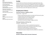 Sample Resume for Pharmacy Technician Entry Level Pharmacy Technician Resume Examples & Writing Tips 2021 (free Guide)