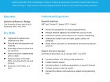 Sample Resume for Principal Research Statistician Research assistant Resume Examples In 2022 – Resumebuilder.com