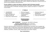 Sample Resume for Program Administrator Manufacturing Sample Resume for An Experienced Systems Administrator Monster.com