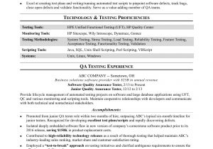 Sample Resume for Qa Tester Entry Level Sample Resume for A Midlevel Qa software Tester Monster.com