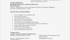 Sample Resume for Registered Nurse In Philippines Sample Resume Computer Technician Philippines Valid Curriculum …