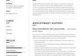 Sample Resume for Replenishment Team Member Crew Member Resume & Writing Guide Download 12 Examples 2020