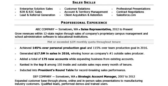 Sample Resume for Sales associate Position Sales associate Resume Monster.com