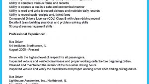 Sample Resume for School Bus Driver Position sounds Like Working as A Bus Driver is Easy. but It is Not. A Bus …
