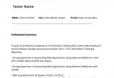Sample Resume for Selenium Automation Tester Automation Testing Resume: Selenium with Cucumber by Manish …