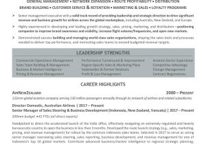 Sample Resume for Senior Executive Ceo Samples – Executive Resume Services