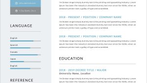 Sample Resume format Doc File Download Free Professional Resume Template In Doc Psd & Ai format