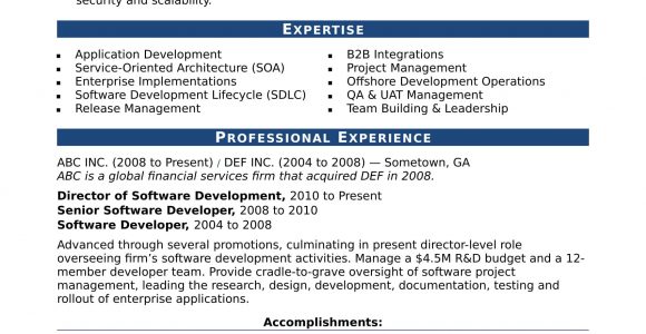Sample Resume format for Experienced Person Sample Resume for An Experienced It Developer Monster.com
