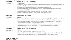 Sample Resume Front End Web Developer Front End Developer Resume Examples & Guide for 2021