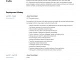 Sample Resume Java Developer 3 Years Experience Java Developer Resume & Writing Guide  20 Templates