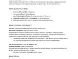 Sample Resume Objective for Child Care Resume Example for Childcare / social Services Worker