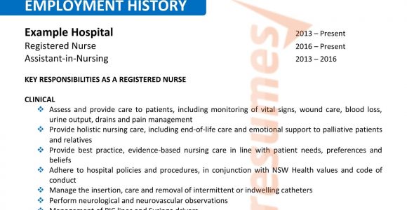 Sample Resume Of assistant In Nursing Aged Care Nursing / Age Care Design 183 – Select Resumes