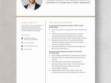 Sample Resume Of Corporate Communication Manager Free Free Corporate Communications Manager Resume Template – Word …