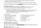 Sample Resume Templates for software Engineer Entry-level software Engineer Resume Sample Monster.com