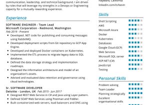 Sample software Developer Resumes Skill Set software Engineer Resume Example 2022 Writing Tips – Resumekraft