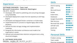 Software Engineer Resume Template Free Download software Engineer Resume Example Cv Sample [2020] – Resumekraft