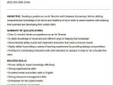 Teacher Resume Samples with No Experience Free Teacher Resume 40 Free Word Pdf Documents