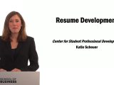 Temple Fox School Of Business Resume Template Resume Development (cspd) Video Vault