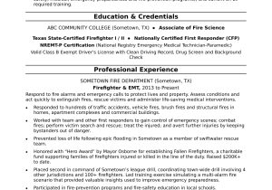 Volunteer Substance Abuse On Resume Sample Sample Firefighter Resume Monster.com